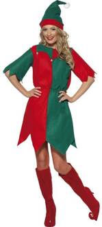 Volwassenenkostuum Kerst Elf maat XL
