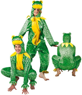 volwassenenkostuum Kikker pluche (1.95 m)