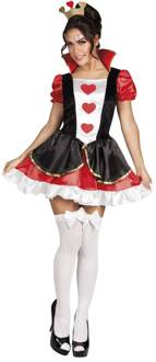 Volwassenenkostuum Queen of hearts (M)