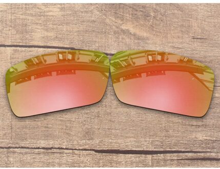 Vonxyz Perzik Goud Spiegel Gepolariseerde Vervanging Lenzen voor-Oakley Gascan Frame