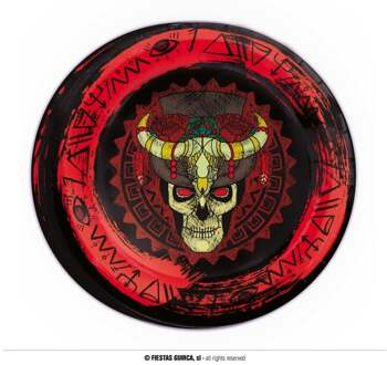 Voodoo Bordjes (8st) Multikleur - Print