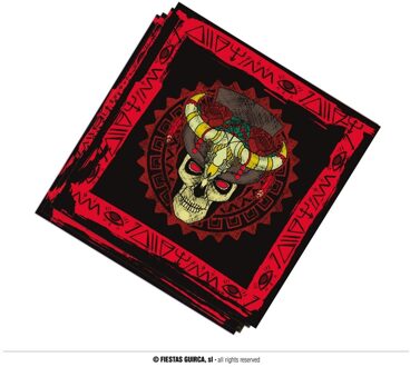 Voodoo Servetten (20st) Multikleur - Print