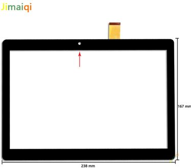 Voor 10.1 ''inch Digma Plane 1584 S 3G PS1201PG tablet PC Touch screen digitizer panel sensor glas reparatie