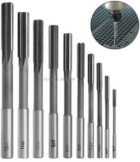 Voor 10 stks/set HSS Rechte Shank Gooien Ruimer Frees Tool 3-12mm