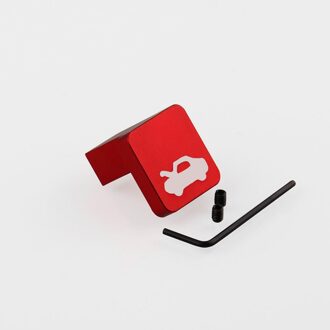 Voor 1996 Honda Civic, 2006 Ridgeline, 2003 Element, voor 1997-2006 CR-V Hood Release Klink Handvat Reparatie Kit rood