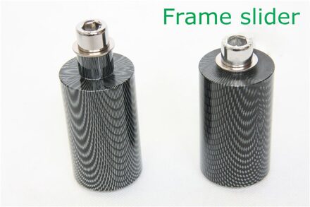 Voor 1999 2000 2001 2002 Yamaha YZF R6 yzf-r6 yzfr6 99-02 Motorcycle bike Geen Cut Frame Slider Crash protector Zwart/Carbon koolstof