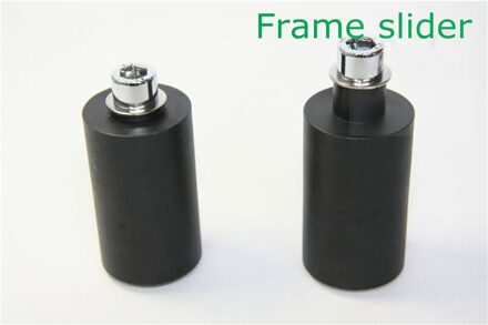 Voor 1999 2000 2001 2002 Yamaha YZF R6 yzf-r6 yzfr6 99-02 Motorcycle bike Geen Cut Frame Slider Crash protector Zwart/Carbon