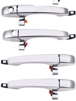 Voor 2005 Chrysler 300C Gegalvaniseerde Handvat Voor Buitendeur Van Auto-onderdelen Voor Achter Links Rechts 4 Stuks 1 reeks