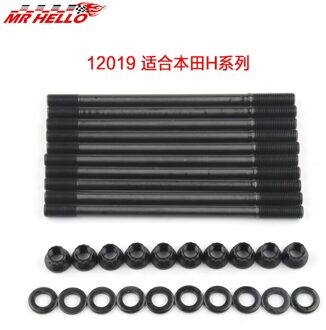 Voor 208-4304 Cilinderkop Stud Kit Voor Honda Prelude 2.2L H22 H22A4 H23A H23A1 Vtec