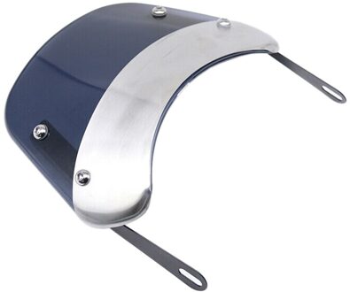 Voor 5-7 Inch M Retro Motorfiets Ronde Koplampen Voorruit Windsn Kit