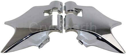 Voor 88-98 Honda Shadow VT 600 VLX STEED 400 Steed400 Motorcycle Cowl Draad Covers Side Frame Guard Hals cover Batterij Side Cover