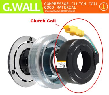 Voor Ac Compressor Koppeling Coil Voor Peugeot 206 307 Citroen C2 C3 9646273880 9655191580 9655421780 9659231580 9682930280