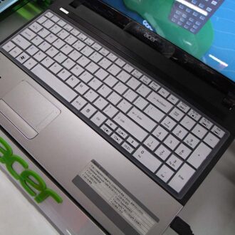 Voor Acer Aspire 5542 5740 5750 5810 7740 8950 G Gateway NV50A NV51 NV53A NV55C NV59 Siliconen Toetsenbord Cover wit