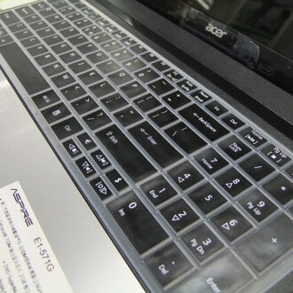 Voor Acer Aspire 5542 5740 5750 5810 7740 8950 G Gateway NV50A NV51 NV53A NV55C NV59 Siliconen Toetsenbord Cover zwart