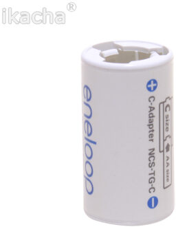 Voor Alle Soorten Voor Sanyo Ono Loop Batterij Adapter Converter NCS-TG-C AA R6 om C R14 C-Size Hoge Quanliyt