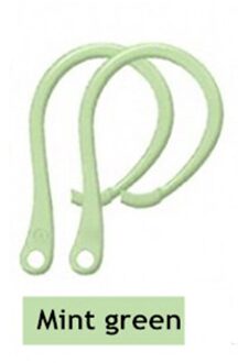 Voor Apple Airpods Pro 1 2 Oorhaak Sport Earing Houder Voor Airpod 1 2 Case Draadloze Blueteeth Oortelefoon Ear Tips accessoires munt groen