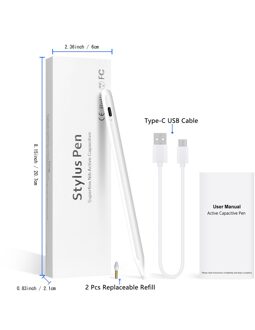 Voor Apple Potlood 2 Touch Pen Stylus Voor iPad Pro 11 12.9 9.7 Air 3 10.2 Mini 5 actieve Potlood Geen Vertraging Tekening Pen