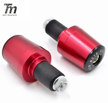 Voor Aprilia Rsv Mille R 1999-2003 2002 2001 2004 2005 2006 Motorfiets Stuur Grip Ends Gewichten Anti Vibratie silder Plug rood