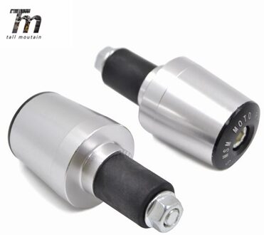 Voor Aprilia Rsv Mille R 1999-2003 2002 2001 2004 2005 2006 Motorfiets Stuur Grip Ends Gewichten Anti Vibratie silder Plug zilver