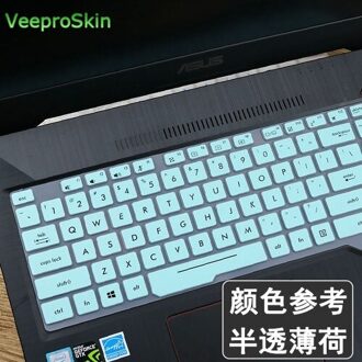 Voor ASUS ROG Zephyrus GX501GI GX501GI GX501 GX531GS GX531GM GX531G 15.6 inch Siliconen Toetsenbord Cover laptop Protector Skin whiteblue