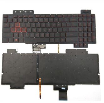 voor Asus TUF Gaming FX504 FX504GE FX504GD FX504GD-AH51 FX504GD-ES51 FX504GD-NH51 FX504GD-RS51 US Backlit toetsenbord