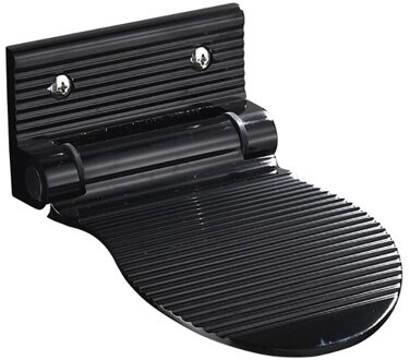 Voor Badkamer Antislip Wassen Voet Stap Plaatsing Matten Scheren Extra Houder Voetsteun Scheren Pedaal Plastic Douche Stap zwart