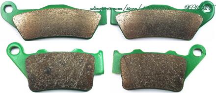 Voor Bajaj 200 Pulsar Ns Disc Remblokken Pil Voor Achter Sintered reeks 2 Pairs