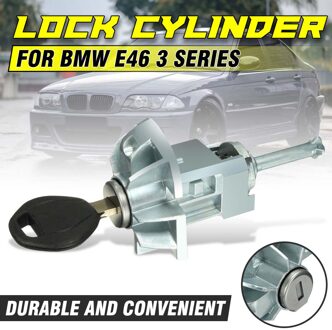 Voor Bmw E46 3 Serie Linksvoor Driver Deurslot Cilinder Vat Montage Sleutel