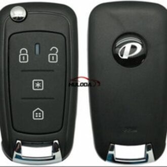 Voor Brazilië 4 Knop Afstandsbediening Sleutel Leeg