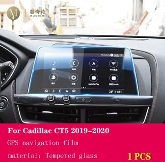 Voor Cadillac CT5 Auto Gps Navigatie Film Lcd-scherm Gehard Glas Beschermende Film Anti-Scratch Film Accessoires refit