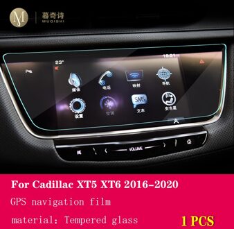 Voor Cadillac XT5 XT6 Auto Gps Navigatie Film Lcd-scherm Gehard Glas Beschermende Film Anti-Kras film Accessoires