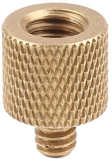 Voor Camera 3/8 Inch Vrouwelijke 1/4 Inch Mannelijk Statief Draad Koper Statief Schroef Adapter Accessoires Reducer Adapter Messing