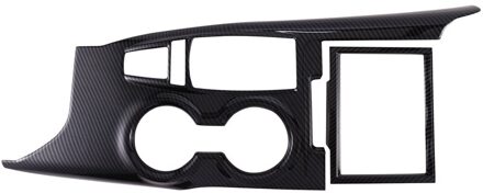 Voor Camry Stijl Interieur Middenconsole Versnellingspook Doos Panel Cover Decoratieve Auto Bekleding Abs Carbon Fiber