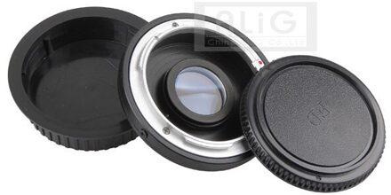 Voor Canon fd Lens EF Camera Lens Adapter Ring met Corrigeren Glas voor Canon EOS 50D 60D 70D 500D 600D 700D 5D 6D (FD-EF)