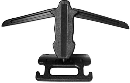 Voor Car Seat Opvouwbaar Kapstok Hanger Seat Stoel Terug Auto Pak Hanger Voor Jas (Zwart)