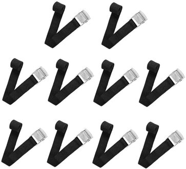 Voor Cargo Bandjes Met Bevestiging Gesp Polyester Fiber Fixing Kit Voor Motorfiets Auto Fiets Frame 10 Stuks