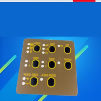 Voor Caterpillar Cat E312 320 330V1V2BCD Graafmachine Cab Weergave Knop Accessoires Meter Sticker Graafmachine Accessoires