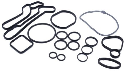 Voor Chevrolet Cruze Aveo Sonic Pontiac G3 Motoroliekoeler Pakking Seal Set Reparatie Kit 55571687 55355603