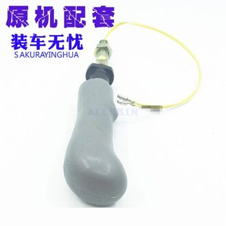 Voor Daewoo Doosan DH55 Haak Graafmachine Joystick Handvat Rubber Operat Hendel Montage Stofdicht Rubber Cover Graafmachine Accessoires handvat weightlifting