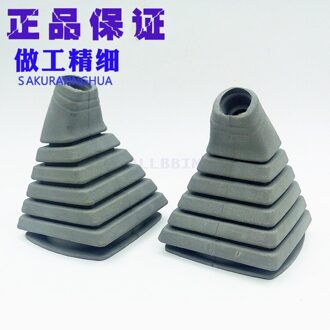 Voor Daewoo Doosan DH55 Haak Graafmachine Joystick Handvat Rubber Operat Hendel Montage Stofdicht Rubber Cover Graafmachine Accessoires stof hoes 2stk