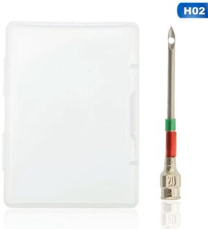 Voor Diy Cross Stich Borduurwerk Metalen Borduurwerk Stiksels Punch Naald 18 #20 # Handgemaakte Borduren Naaien Tool Met Doos 1Pc 02 nee.20