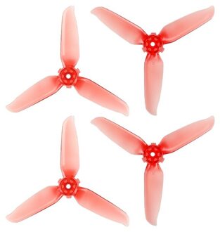 Voor Dji Fpv Combo Drone Propellers Quick Release Quadcopter Vervanging Blades Kleurrijke Paddle Voor Dji Fpv Accessoires rood