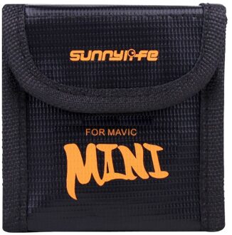 Voor DJI MAVIC AIR Batterij Bag Case Batterij Beschermhoes Opbergtas LiPo explosieveilige Veilige Tas voor dji mavic air Install 2 accu