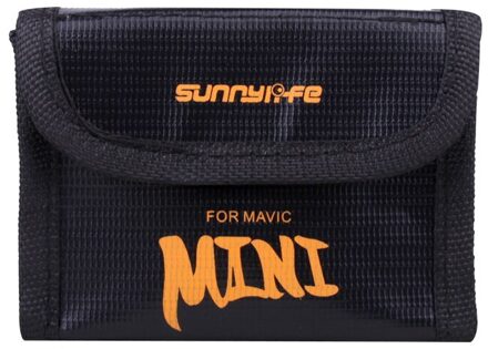 Voor DJI MAVIC AIR Batterij Bag Case Batterij Beschermhoes Opbergtas LiPo explosieveilige Veilige Tas voor dji mavic air Install 3 accu