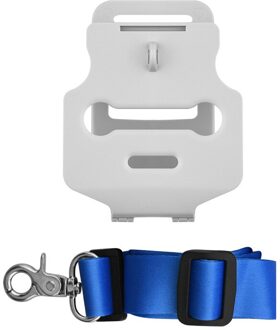Voor Dji Mini 2 Afstandsbediening Rc Beugel Neck Strap Mavic Air 2 Control Verstelbare Haak Touw Lanyard Accessoires blauw