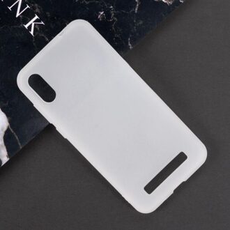 Voor Doogee X90 Y8c Terug Ring Holder Bracket Telefoon Case Smartphone Tpu Soft Silicone Cover Doogee Y8c / TPU Case wit