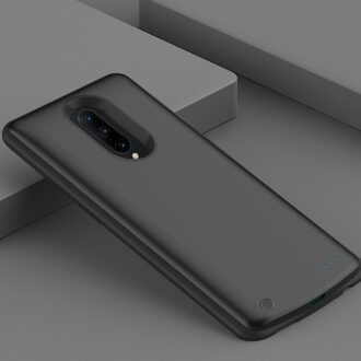 Voor Een Plus 7 Pro Batterij Case Externe Batterij Lader Case Cover Power Bank Voor Een Plus 7 Pro Batterij case zwart