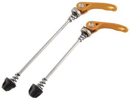 Voor En Achter Snelspanners Holle As Set Onderdelen Voor Mountainbike Racefiets Accessoires gouden