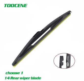 Voor en Achter Wisser Voor Renault Clio 3 (Hatchback) 2005-2007 Voorruit Rubber Borstel Auto Accessoires 24 + 16 + 14 choose 1