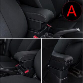 Voor Fiat Grande Armsteun Doos Centrale Winkel Inhoud Armsteun Doos A zwart zwart lijn